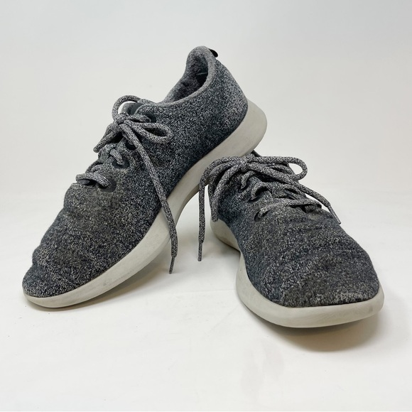 ALLBIRDS Men’s WOOL RUNNERS Shoes Dark Gray Low Top Sneakers Merino Wool… - Picture 1 of 9